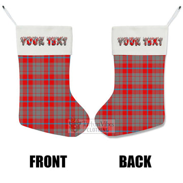 Moubray Tartan Christmas Stocking with Personalized Text - Tartan Vibes Clothing