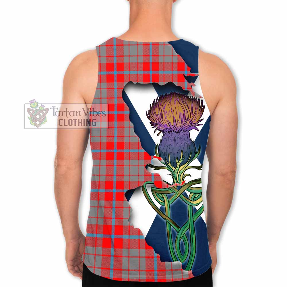 Moubray Tartan Family Crest Men's Tank Top Scottish Thistle Celtic Inspired - Tartan Vibes Clothing