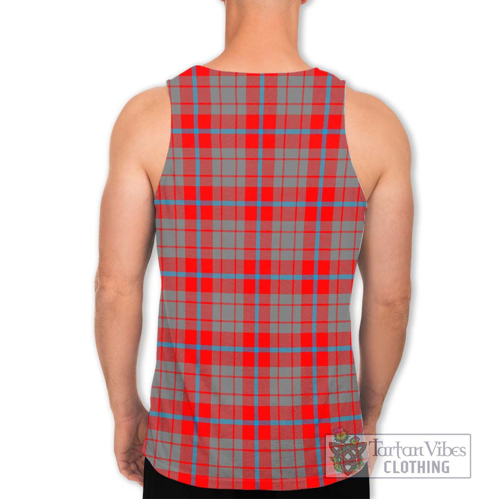 Moubray Tartan Men's Tank Top with Family Crest DNA In Me Style - Tartan Vibes Clothing