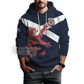 Moubray Tartan Lion Rampant Hoodie Proudly Display Your Heritage with Alba Gu Brath and Clan Name - Tartan Vibes Clothing
