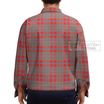 Moubray Tartan Unisex Lapel Cotton Jacket - Tartan Vibes Clothing