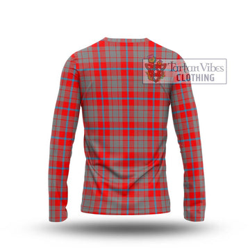 Moubray Tartan Long Sleeve T-Shirt with Family Crest DNA In Me Style - Tartan Vibes Clothing