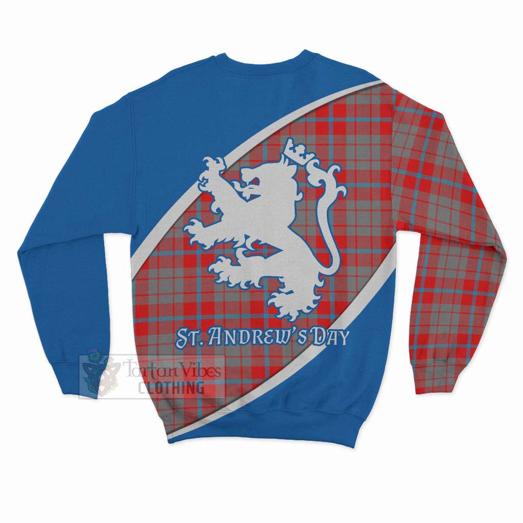 Moubray Family Crest Tartan Sweatshirt Celebrate Saint Andrew's Day in Style - Tartan Vibes Clothing