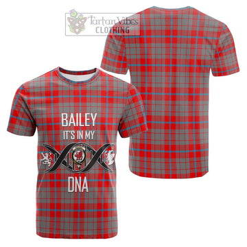 Tartan Vibes Clothing Moubray Tartan Cotton T-shirt with Family Crest DNA In Me Style