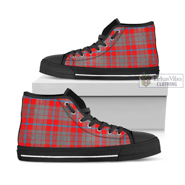 Moubray Tartan High Top Shoes - Tartan Vibes Clothing