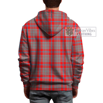 Moubray Tartan Hoodie with Family Crest DNA In Me Style - Tartan Vibes Clothing