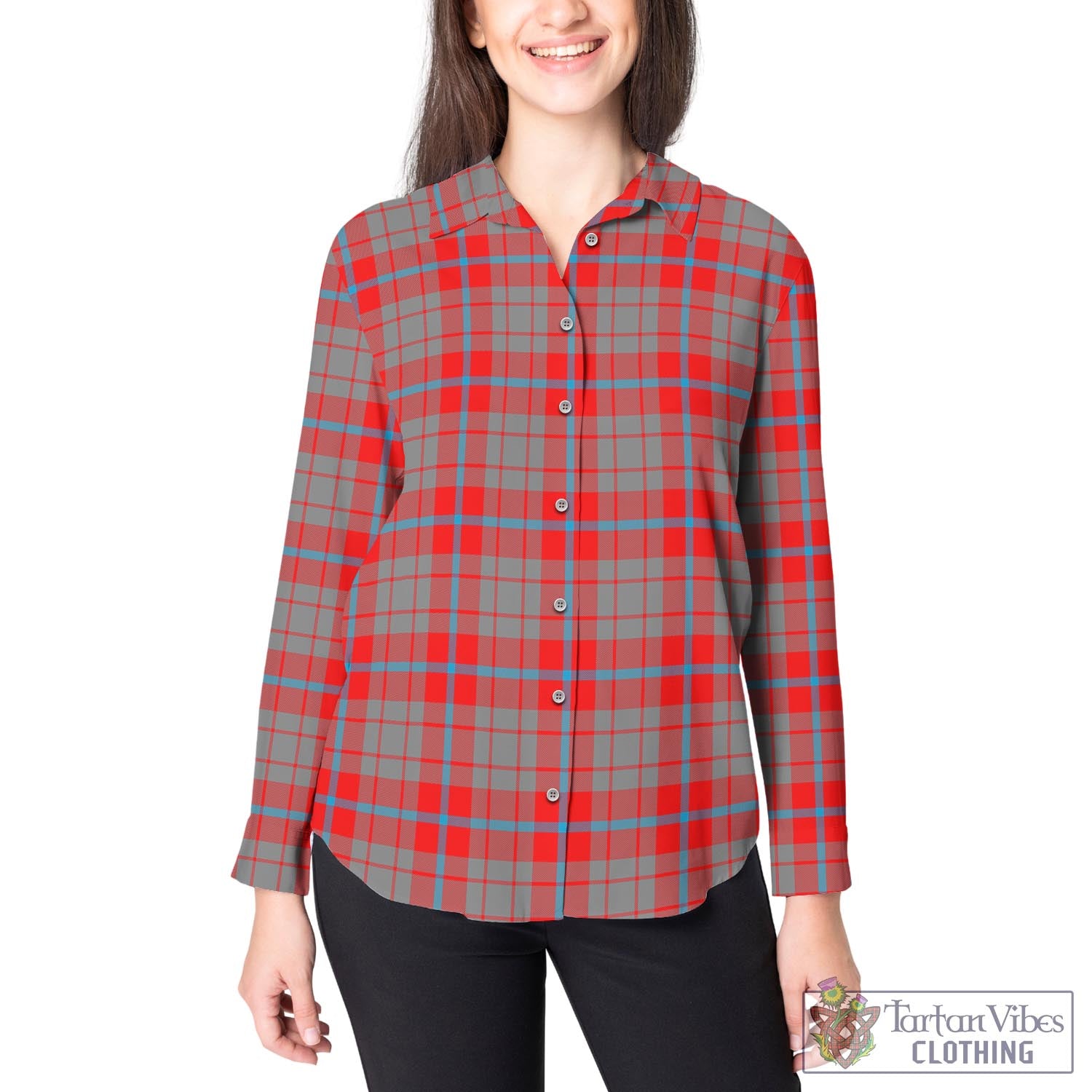 Moubray Tartan Women's Casual Shirt - Tartan Vibes Clothing