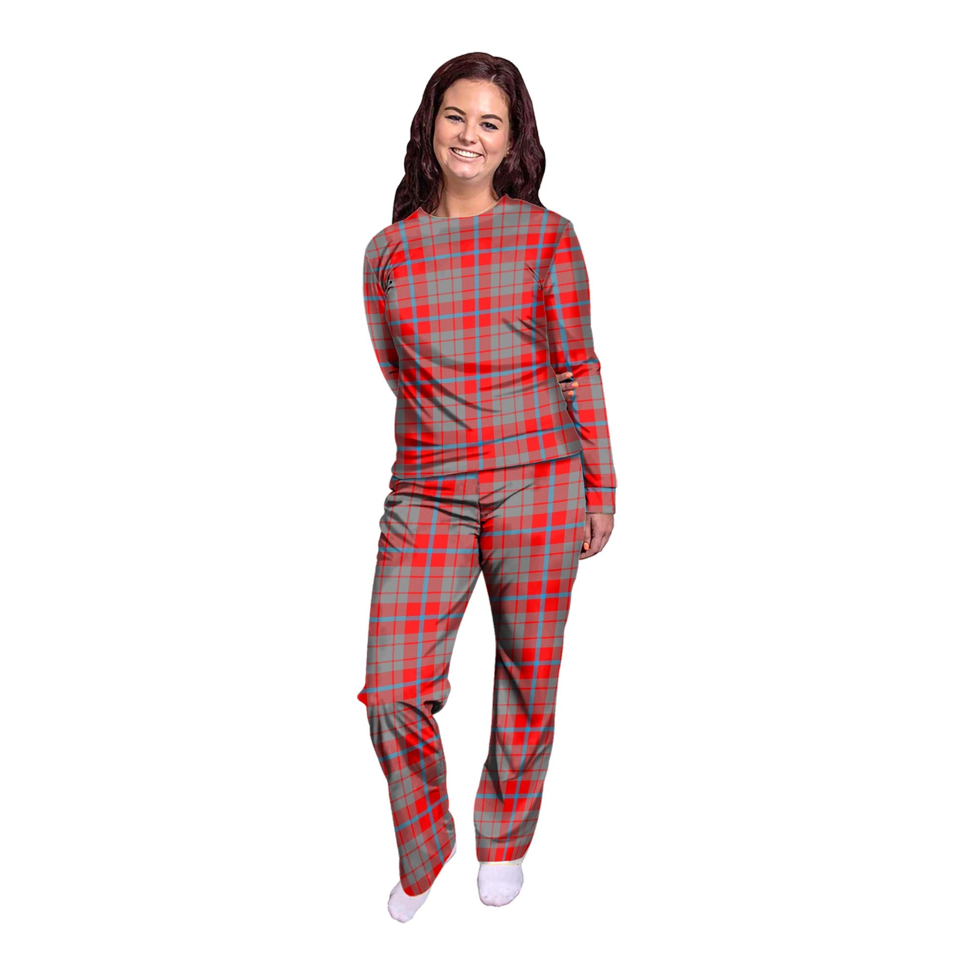 Moubray Tartan Pajamas Family Set - Tartan Vibes Clothing