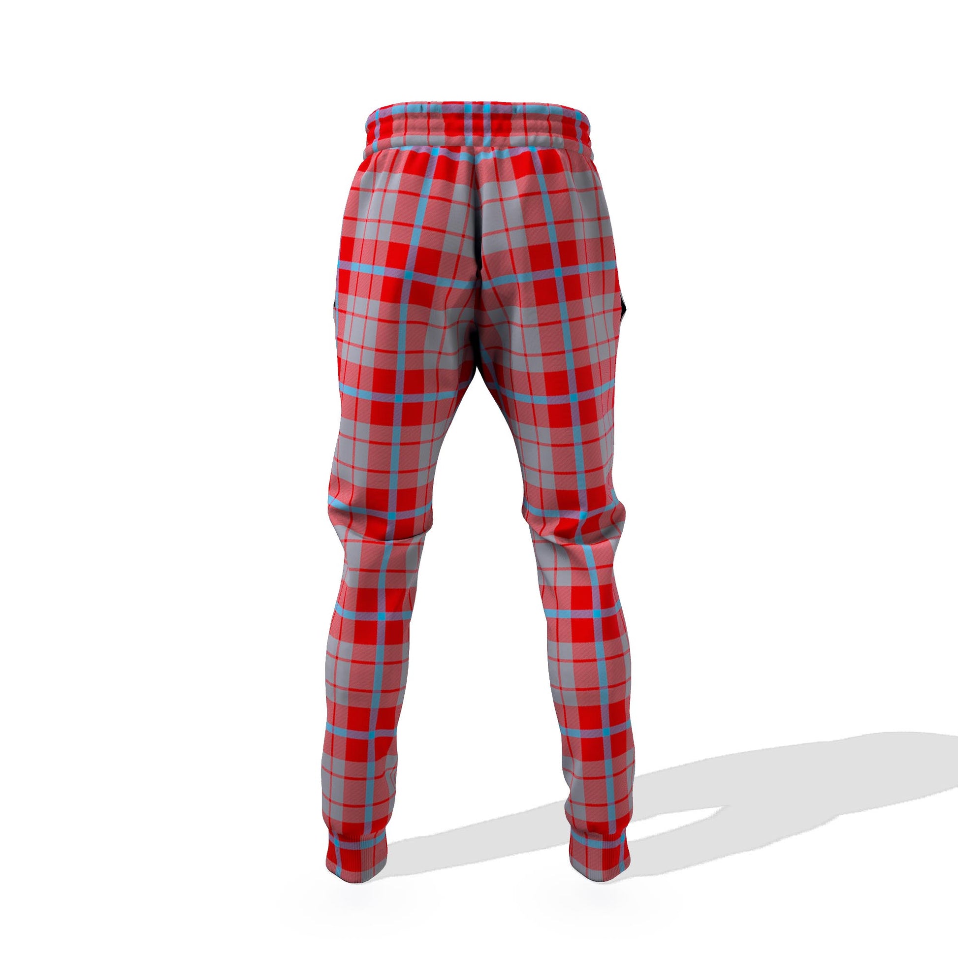 Moubray Tartan Joggers Pants with Family Crest 6XL - Tartan Vibes Clothing
