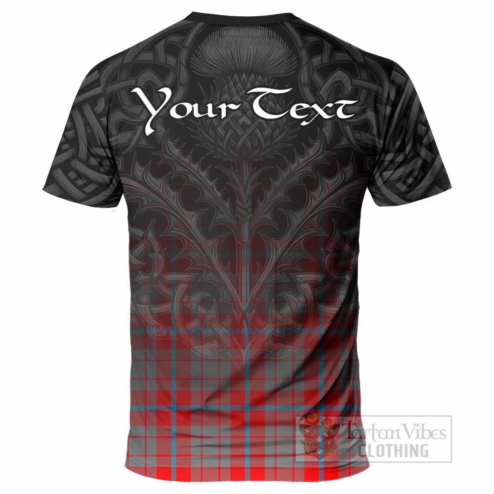 Moubray Tartan T-Shirt with Family Crest Celtic Thistle Vibes - Tartan Vibes Clothing
