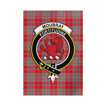 Moubray Tartan Flag with Family Crest - Tartan Vibes Clothing