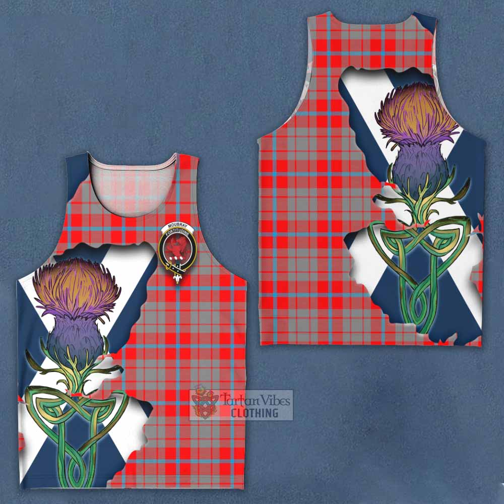 Moubray Tartan Family Crest Men's Tank Top Scottish Thistle Celtic Inspired - Tartan Vibes Clothing
