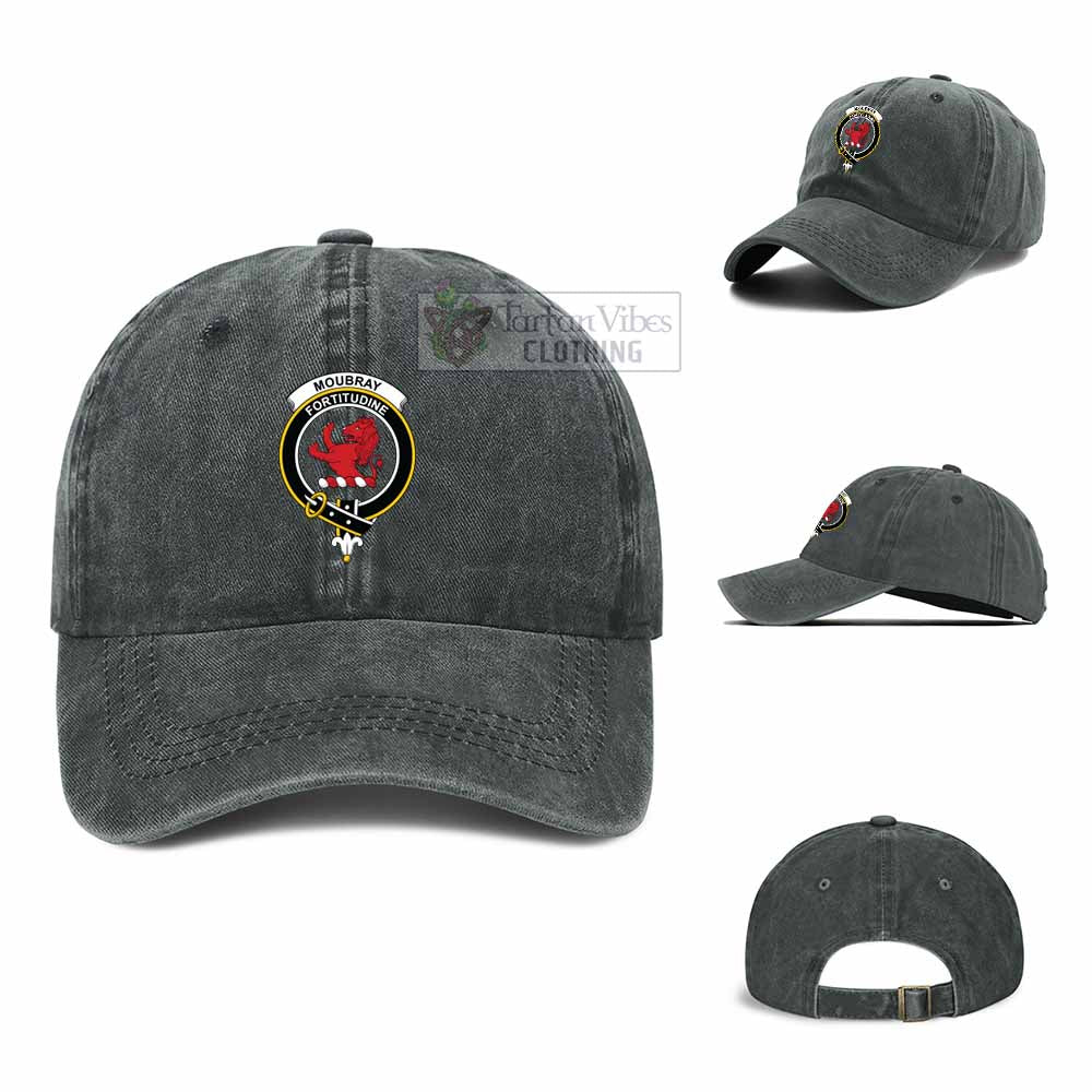 Tartan Vibes Clothing Moubray Clan Crest Denim Classic Cap