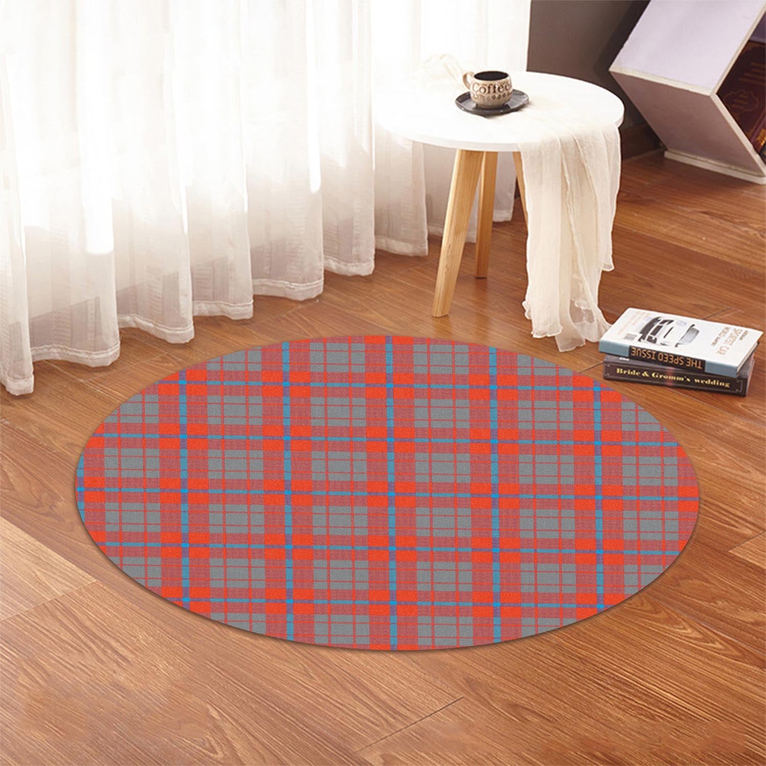Moubray Tartan Round Rug - Tartan Vibes Clothing