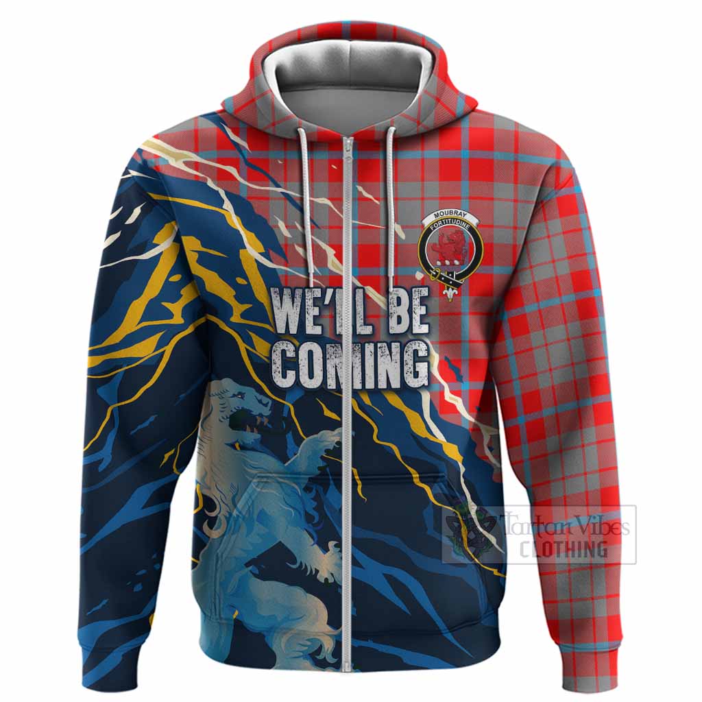Moubray Scotland Tartan Hoodie WC2026 Football - We'll Be Coming