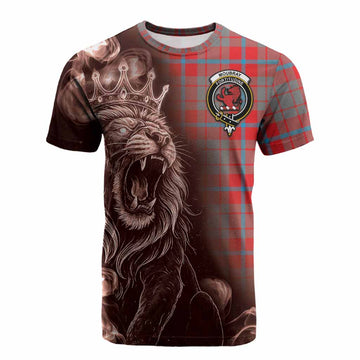 Moubray Tartan Cotton T-shirt Roaring Lion Heritage