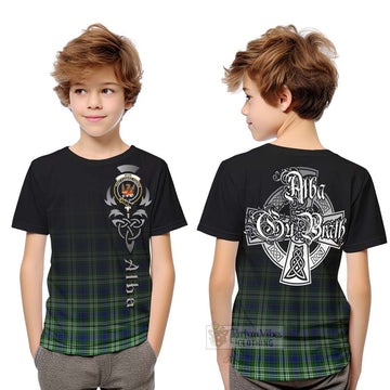 Mow Tartan Kid T-Shirt Featuring Alba Gu Brath Family Crest Celtic Inspired Youth XL Size14 - Tartan Vibes Clothing