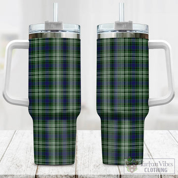 Mow Tartan Tumbler with Handle One Size 40 OZ - Tartan Vibes Clothing