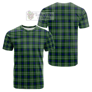 Mow Tartan Cotton T-Shirt Kid's Shirt - Tartanvibesclothing Shop