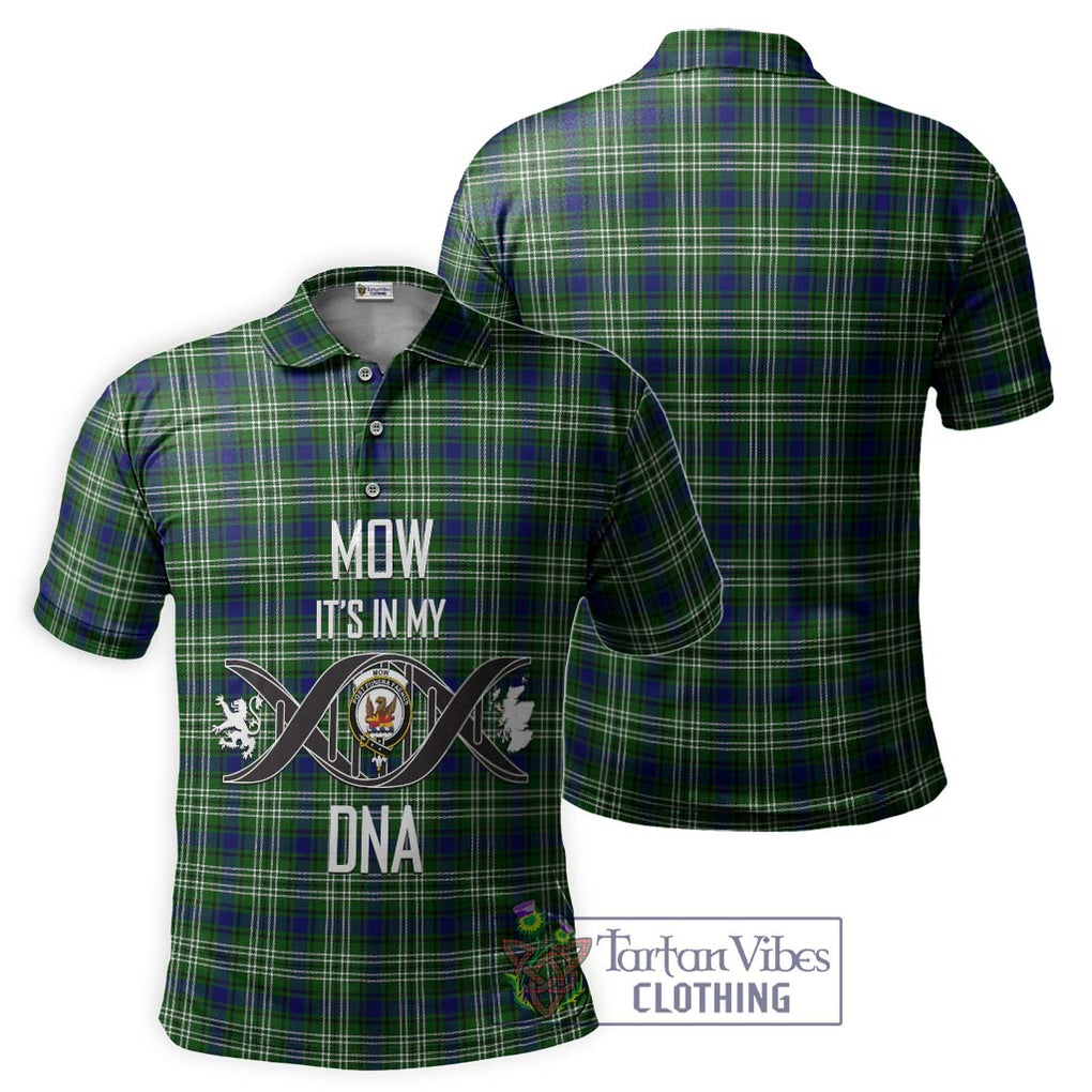 Mow Tartan Polo Shirt with Family Crest DNA In Me Style - Tartan Vibes Clothing