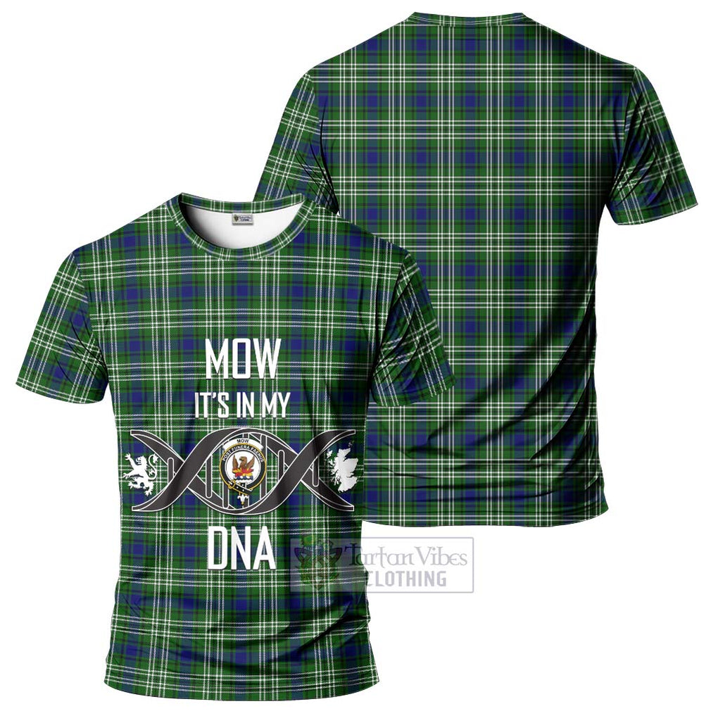 Mow Tartan T-Shirt with Family Crest DNA In Me Style - Tartan Vibes Clothing