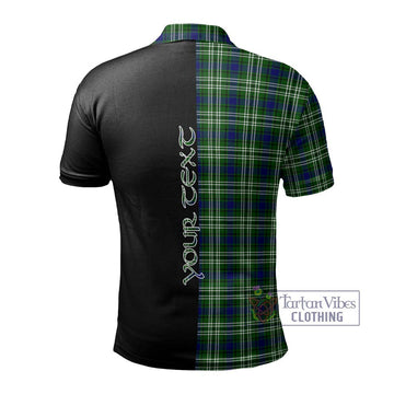 Mow Tartan Polo Shirt with Family Crest and Half Of Me Style - Tartan Vibes Clothing