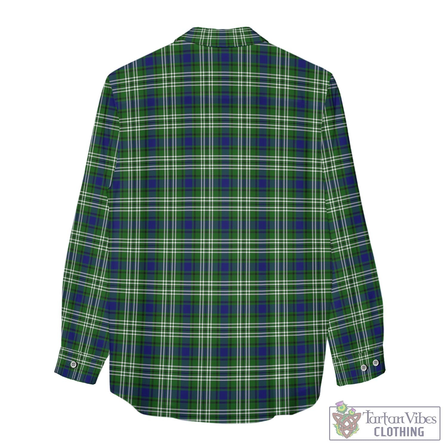 Tartan Vibes Clothing Mow Tartan Womens Casual Shirt with Family Crest