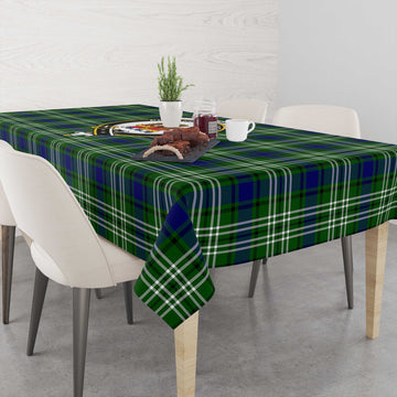 Mow Tartan Tablecloth with Family Crest