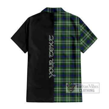 Mow Tartan Hawaiian Shirt with Family Crest and Half Of Me Style - Tartan Vibes Clothing