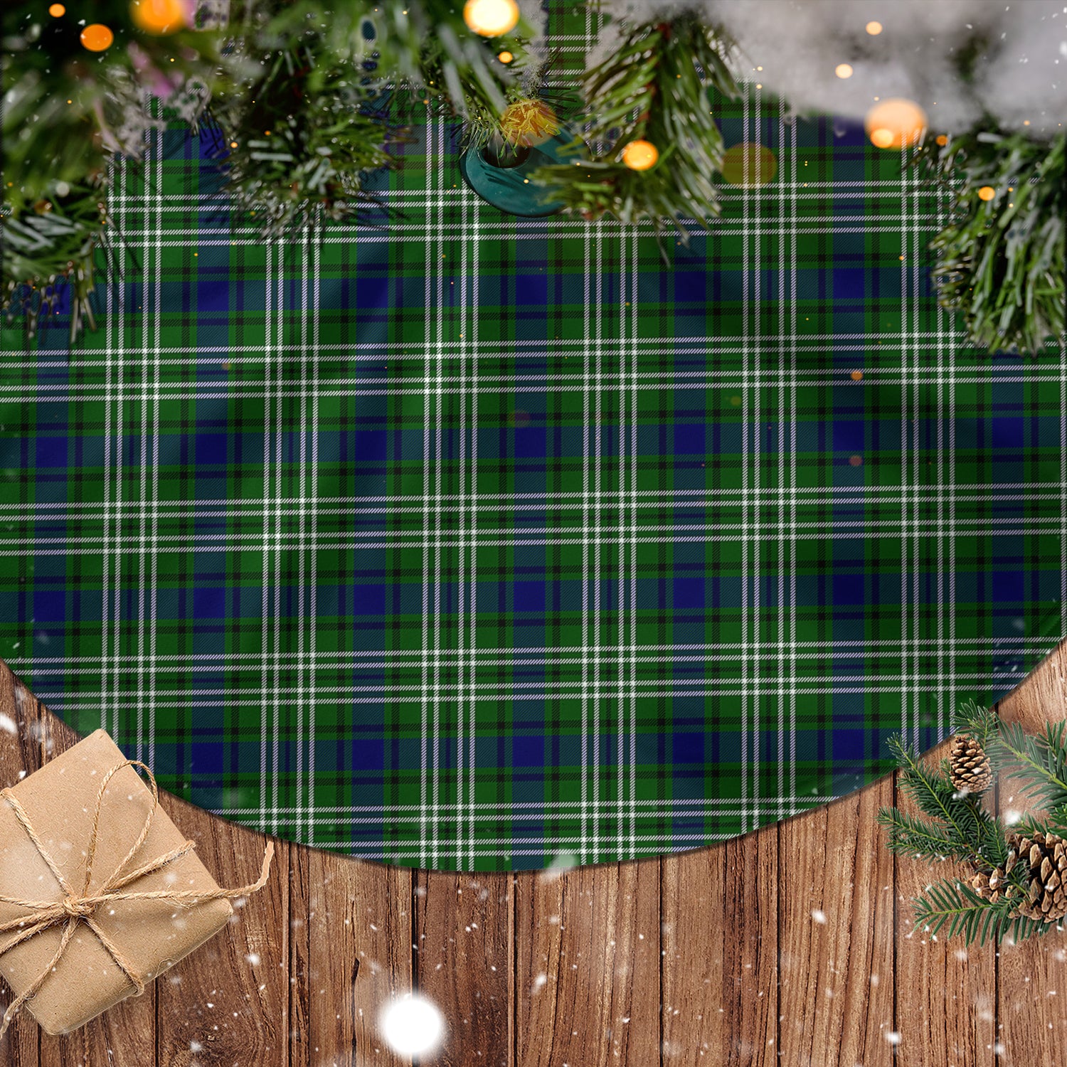 Mow Tartan Christmas Tree Skirt - Tartanvibesclothing