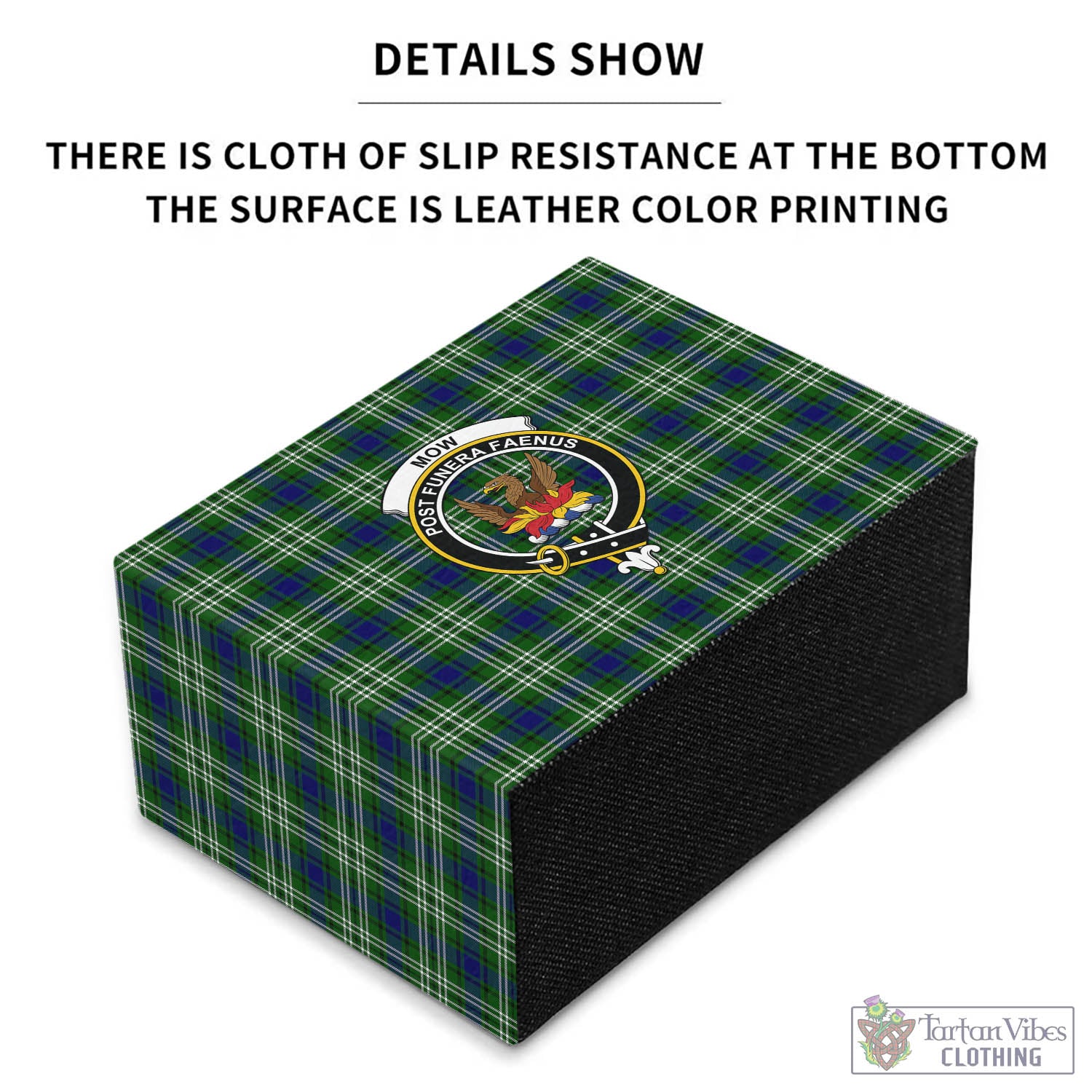 Mow Tartan Pen Holder with Family Crest - Tartan Vibes Clothing