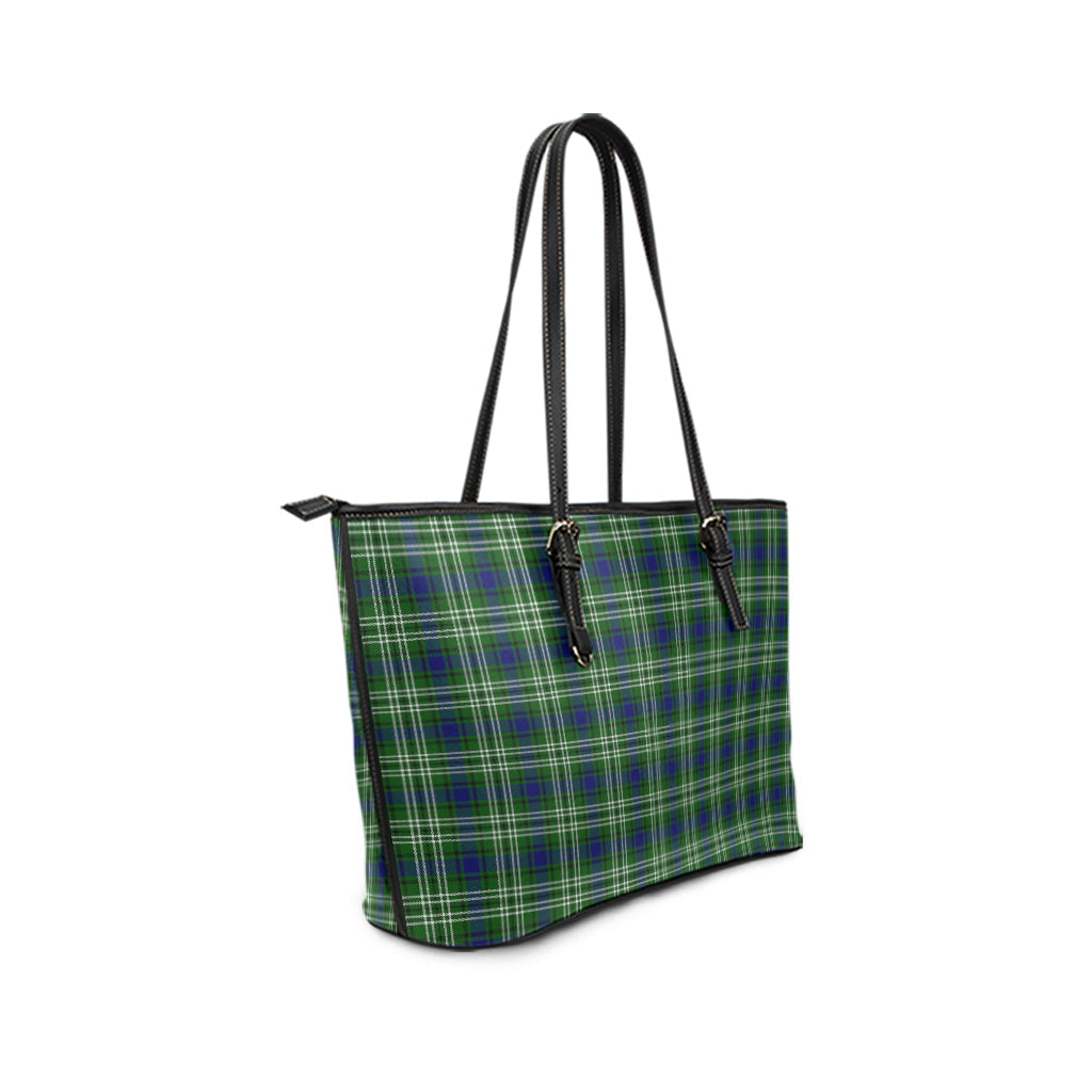 Mow Tartan Leather Tote Bag - Tartan Vibes Clothing