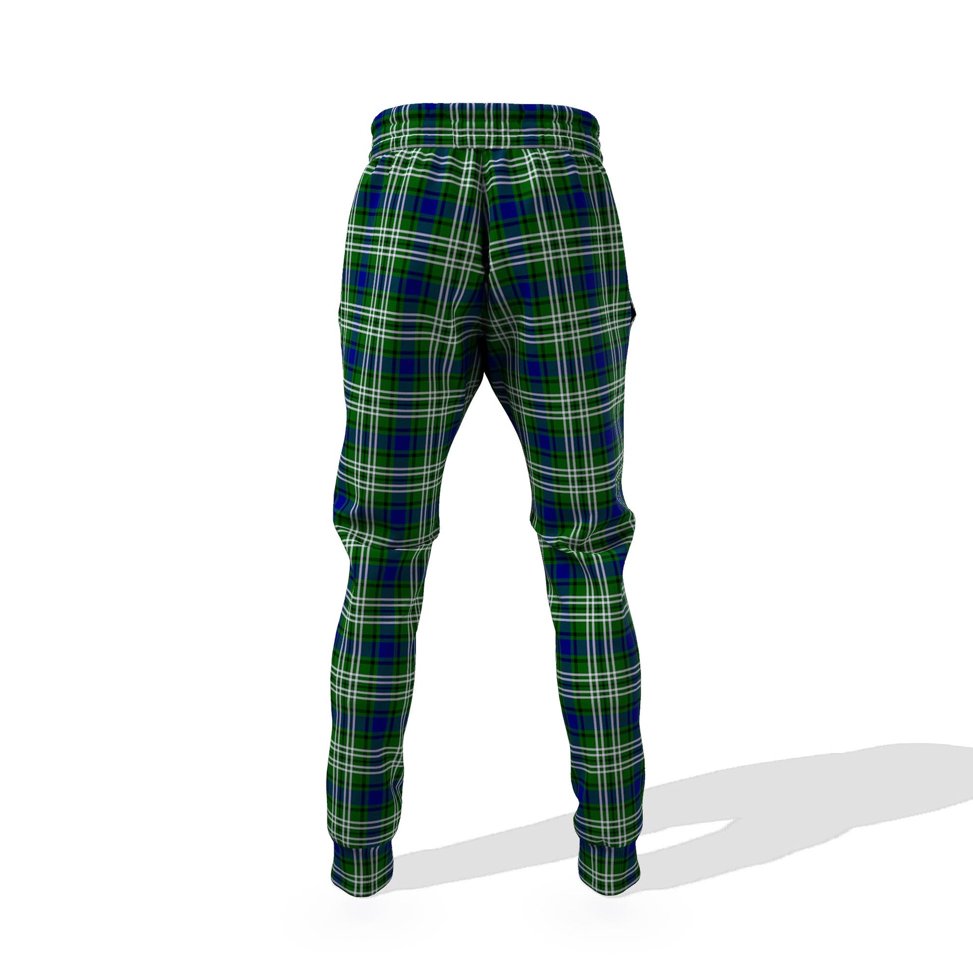 Mow Tartan Joggers Pants with Family Crest 6XL - Tartan Vibes Clothing