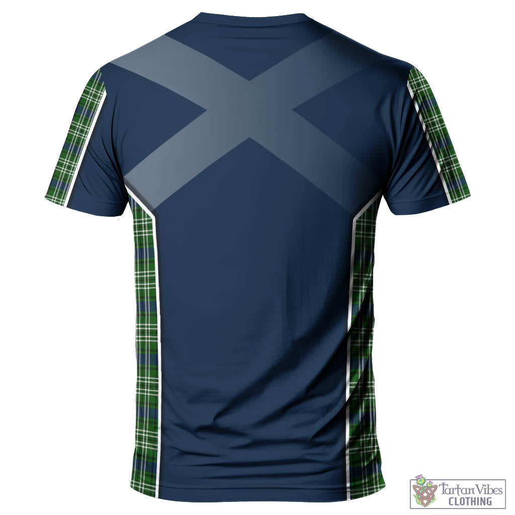 Tartan Vibes Clothing Mow Tartan T-Shirt with Family Crest and Scottish Thistle Vibes Sport Style