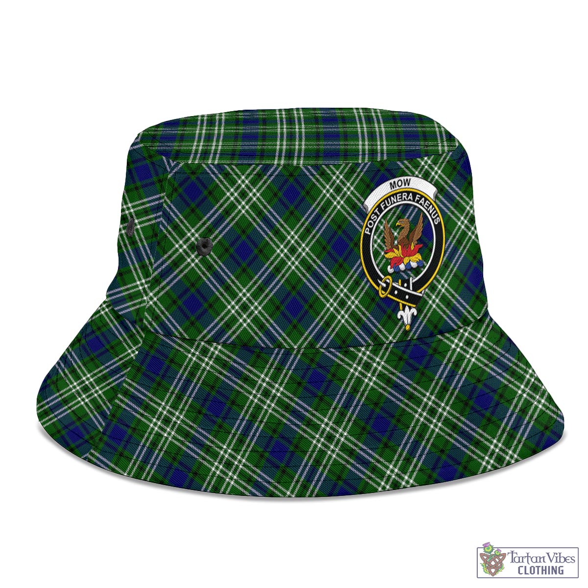 Tartan Vibes Clothing Mow Tartan Bucket Hat with Family Crest