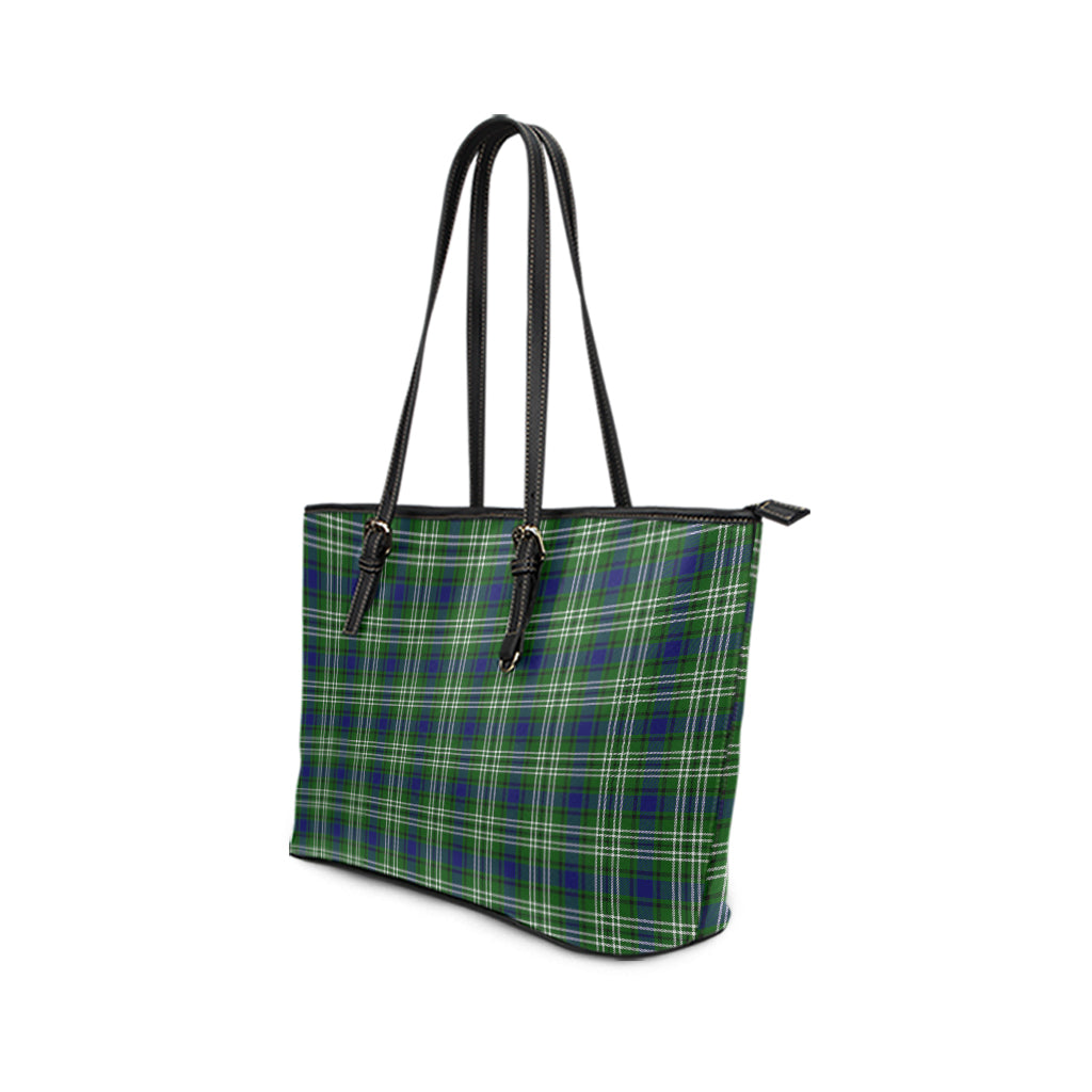 Mow Tartan Leather Tote Bag - Tartan Vibes Clothing