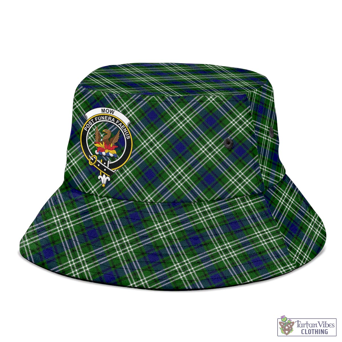 Tartan Vibes Clothing Mow Tartan Bucket Hat with Family Crest