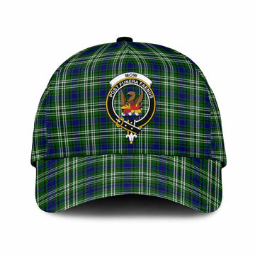 Mow Tartan Classic Cap with Family Crest