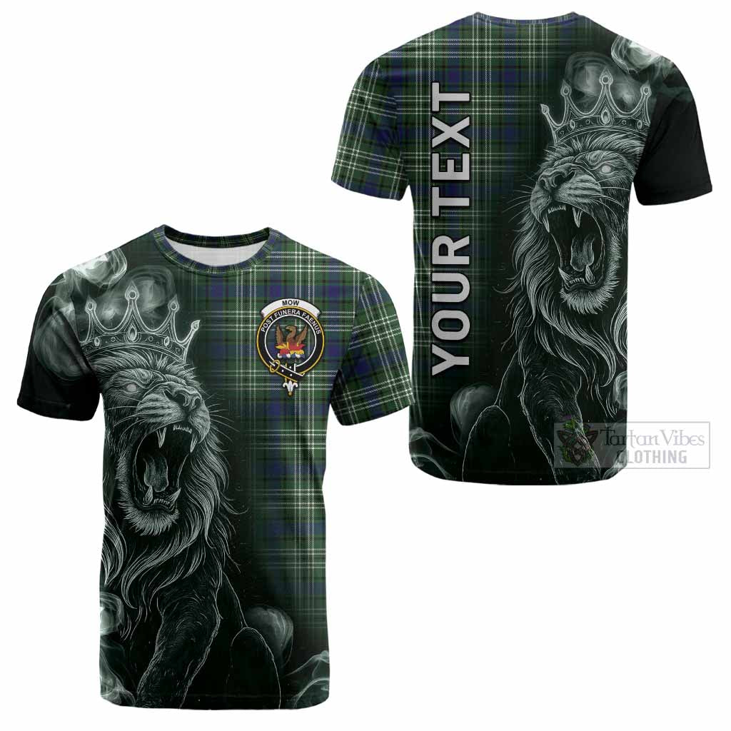 Mow Tartan Cotton T-shirt Roaring Lion Heritage