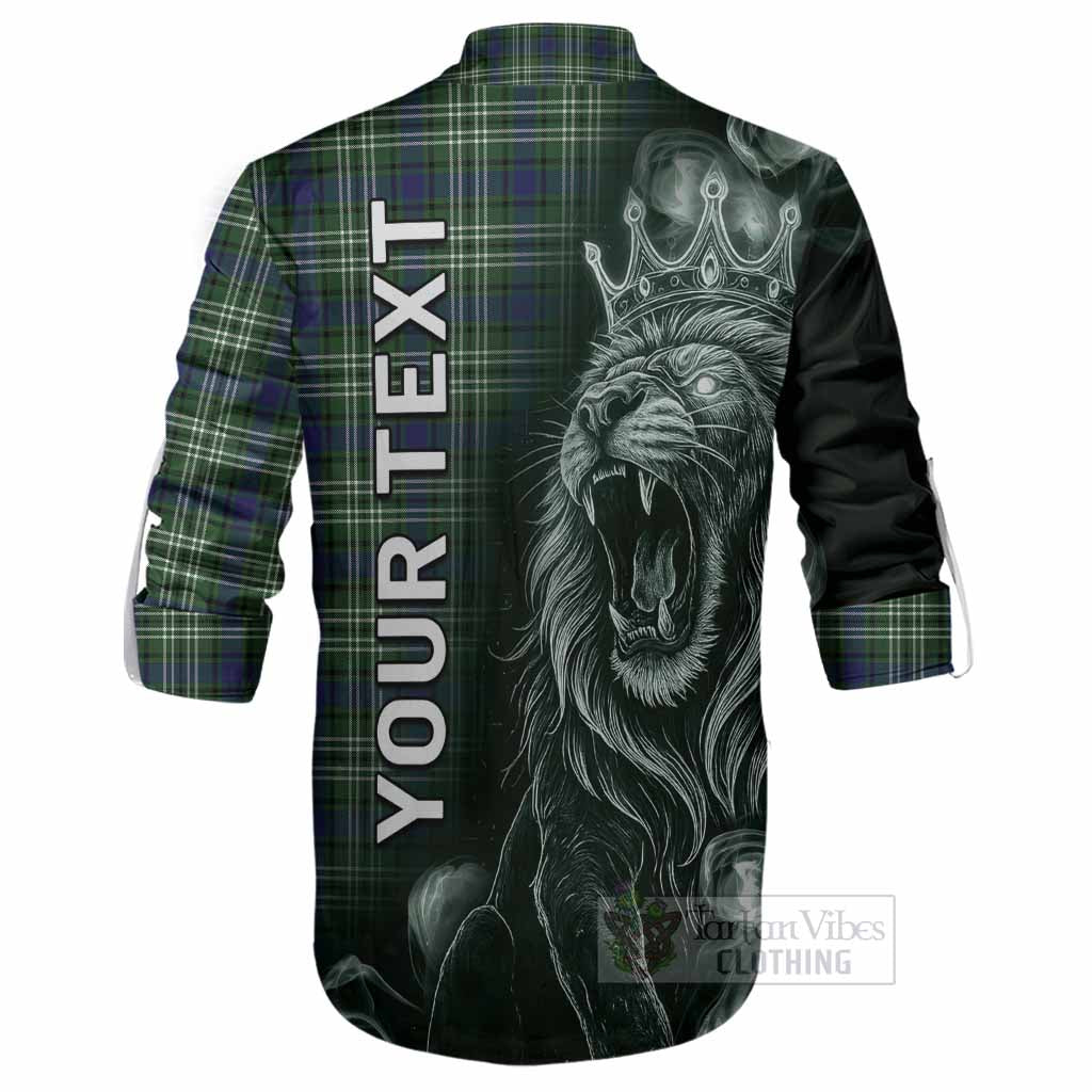 Mow Tartan Ghillie Shirt Roaring Lion Heritage