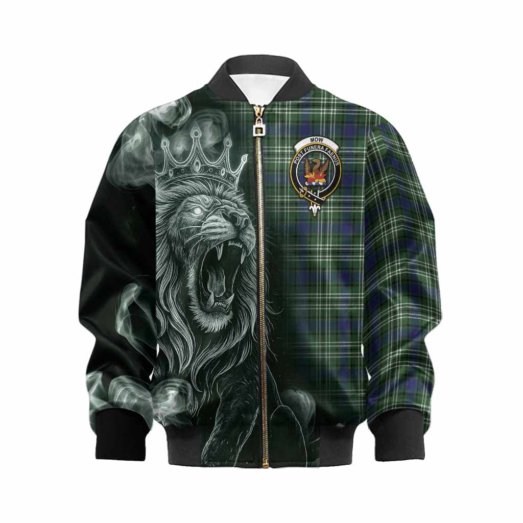 Mow Tartan Kid Bomber Jacket Roaring Lion Heritage