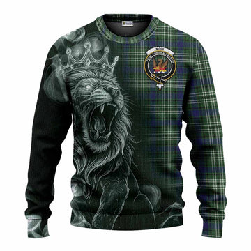 Mow Tartan Knitted Sweater Roaring Lion Heritage