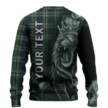 Mow Tartan Knitted Sweater Roaring Lion Heritage