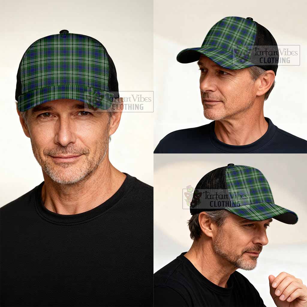 Mow Tartan Mesh Trucker Cap