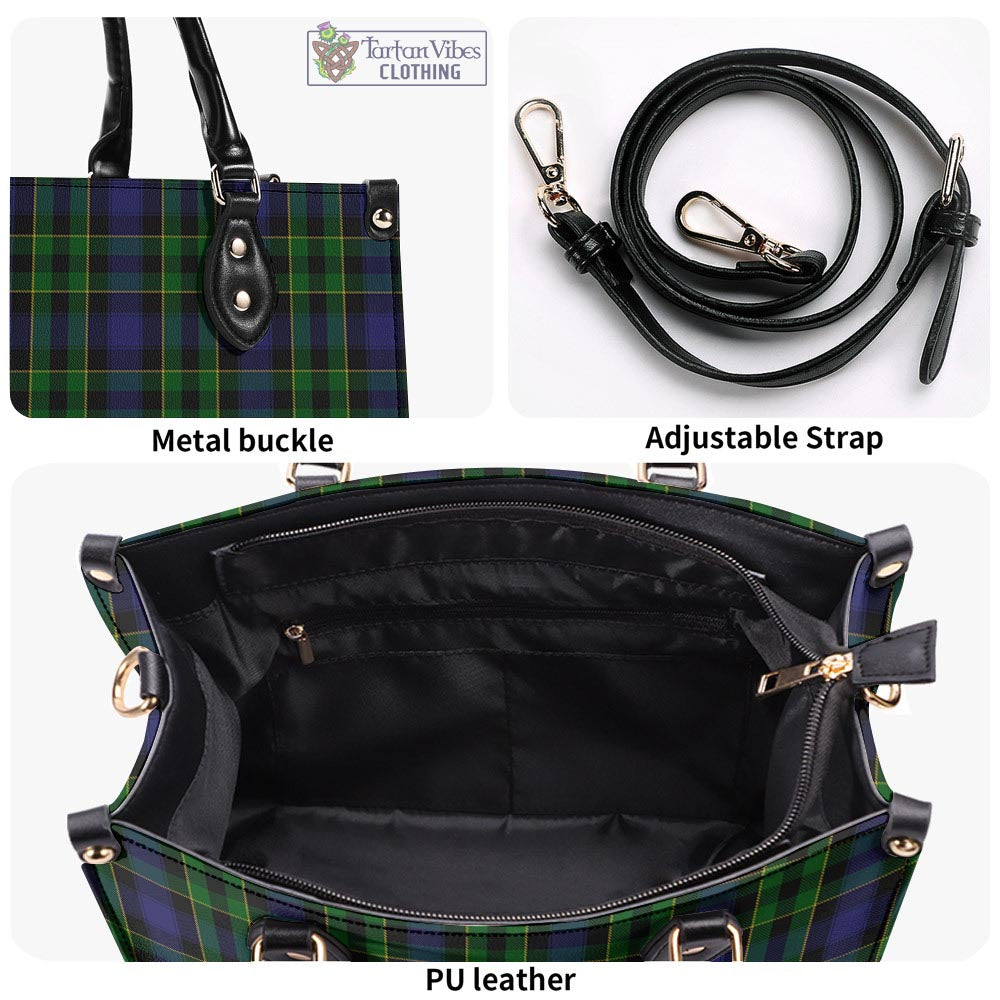 Mowat Tartan Luxury Leather Handbags - Tartan Vibes Clothing