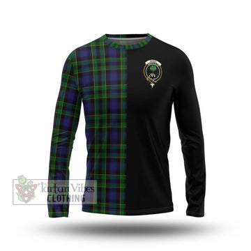 Mowat Tartan Long Sleeve T-Shirt with Family Crest and Half Of Me Style Unisex - Tartan Vibes Clothing