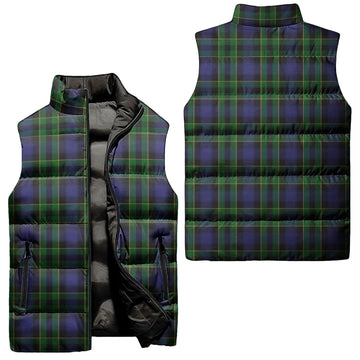 Mowat Tartan Sleeveless Puffer Jacket Unisex - Tartan Vibes Clothing