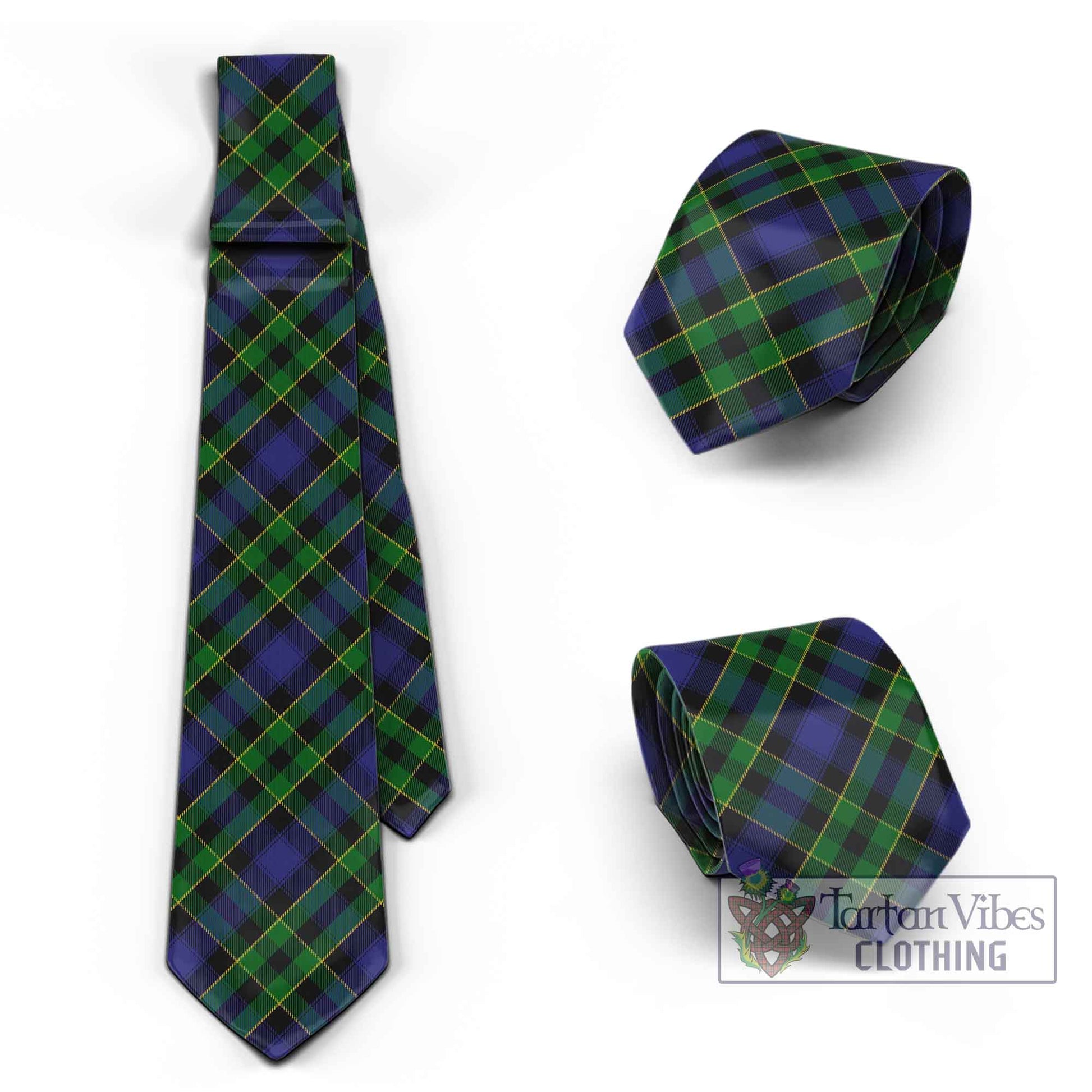 Mowat Tartan Classic Necktie Cross Style Necktie One Size - Tartan Vibes Clothing