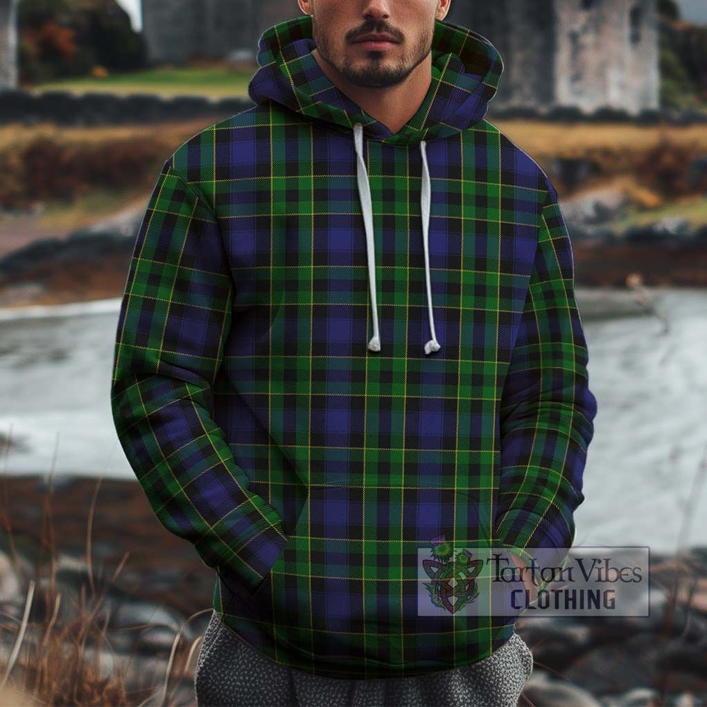 Mowat Tartan Cotton Hoodie Zip Hoodie - Tartan Vibes Clothing