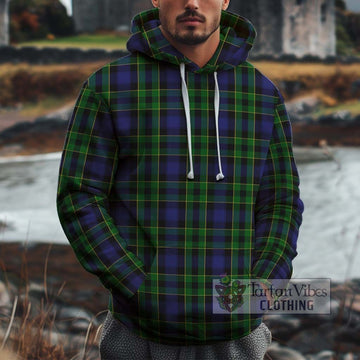 Mowat Tartan Cotton Hoodie Zip Hoodie - Tartan Vibes Clothing